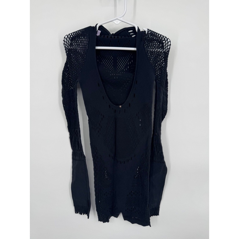 NWT Savage Fenty by Rihanna Top Women's XS-XL Black‎ Grunge Long Sleeve Classic